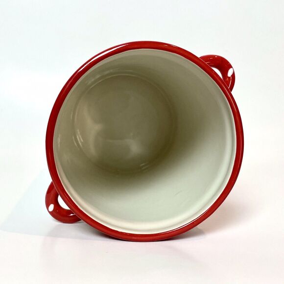 Mud Pie Ceramic Santa Secrets Wine Cooler + Cork Christmas Holiday Hosting - Picture 9 of 13